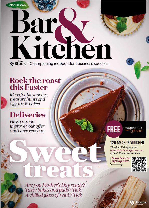 Bar and Kitchen Catering Magazine front cover